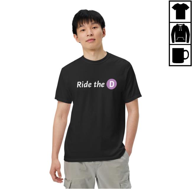 La Metro Merch Store Ride The D Unisex Heavyweight T-Shirt 3 La Metro Merch Store Ride The D Unisex Heavyweight T-Shirt
