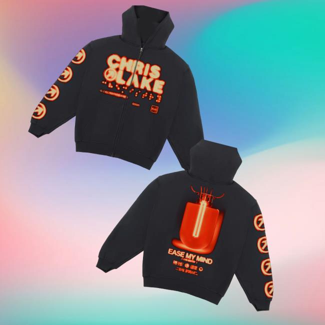 Chris Lake Shop Merch Store Ease My Mind Zip Up Hoodie 2 Chris Lake Shop Merch Store Ease My Mind Zip Up Hoodies