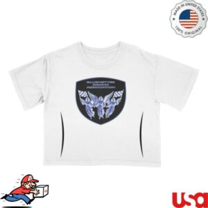 Warner Music Store Merch Racer Crop T-Shirt