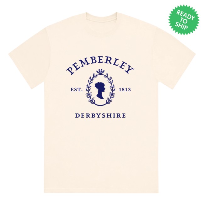 Bookswithjess Store Merch Pemberley T-Shirt 2 Bookswithjess Store Merch Pemberley T-Shirt