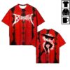 Beartooth Merch Store Shop Snake On My Back Red Dye Tee