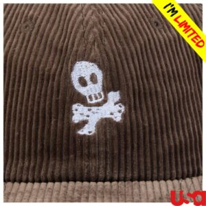 All Time Low Store Merch Skull Corduroy Cap