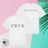 W.A.S.T.E. Store Merch Semaphore Crew White T-Shirt