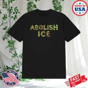 Dying Wish Store Merch Flowers Stay Together X Abolish Ice Tee