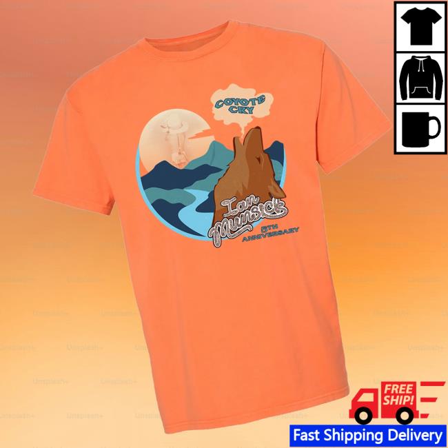 Ian Munsick Merch Store Coyote Cry 5Th Anniversary T-Shirt 3 Ian Munsick Merch Store Coyote Cry 5Th Anniversary T-Shirt