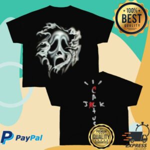 Don Toliver Shop Merch Store Don Toliver X Scream X Cj Airbrush Ghostface Tee