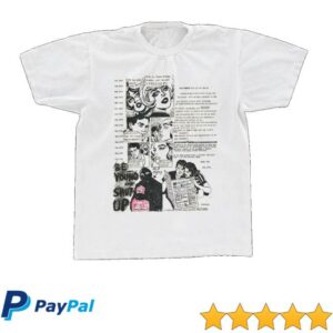The 1975 Store Merch Shop Comic T-Shirt