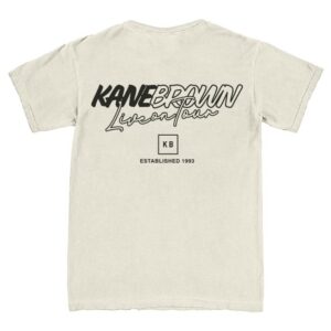 Kane Brown Store Merch Live On Tour Tee
