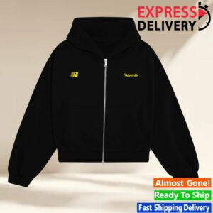 Rideordiemansion Store Merch Motorsport Aesthetics Zip Hoodie Yellow