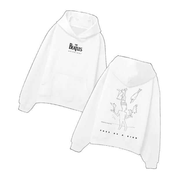 The Beatles Merch Store Shop Free As A Bird Hoodie The Beatles Merch Store Shop Free As A Bird Hoodie