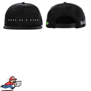 The Beatles Merch Store Shop Free As A Bird Snapback Hat