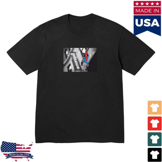 Goat Store Merch Supreme X Spider-Man Tee ‘Black’ Goat Store Merch Supreme X Spider-Man Tee ‘Black’