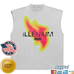Illenium Store Merch Ill Es25 White Tank