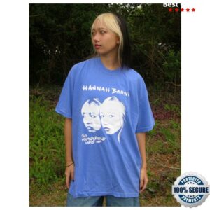 Hannah Bahng Merch Store The Misunderstood Tour Shirt North America Dates Cornflower Blue