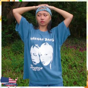 Hannah Bahng Merch Store The Misunderstood Tour Shirt North America Dates Seafoam Blue