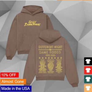 Bailey Zimmerman Merch Store Shop Bz Dnsr 2026 Tour Clay Pullover Hoodie