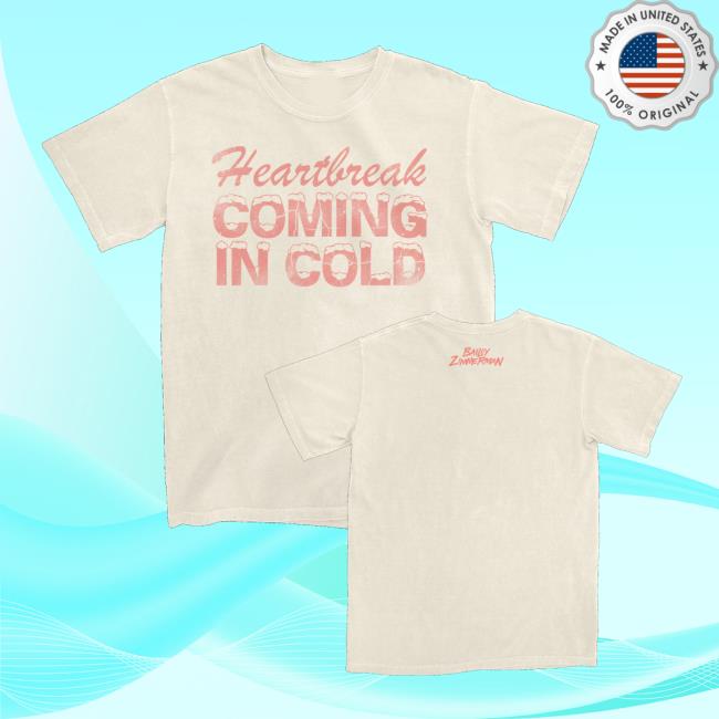 Bailey Zimmerman Merch Store Shop Heartbreak Coming In Cold Tee Bailey Zimmerman Merch Store Shop Heartbreak Coming In Cold Tee