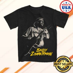 Bailey Zimmerman Merch Store Shop Bz Photo 2026 Tour Black Tee
