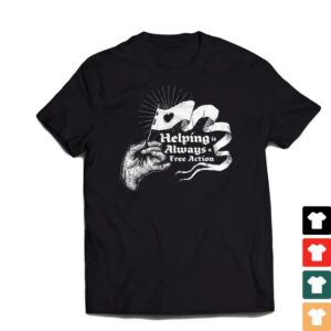 Mcelroy Merch Store Shop Helping Is Always A Free Action Shirt
