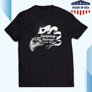 Mcelroy Merch Store Helping Is Always A Free Action Shirt