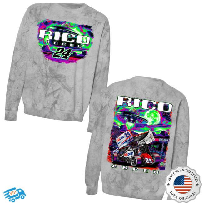 Rico Abreu Merch Store Project 24 Crewneck Rico Abreu Merch Store Project 24 Crewneck