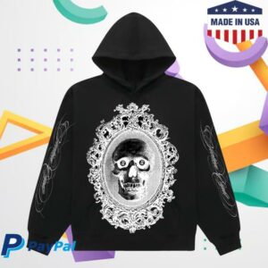 Section 8 Official Merch Store Face Death In The Mirror Black Hoodie