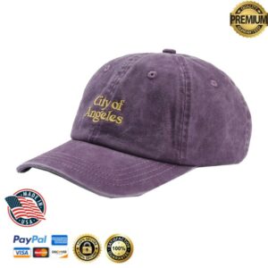Parasol Store Merch Corridor City Of Angeles Cap Purple