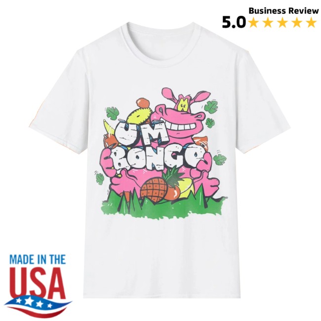 Retro Fruit Jungle Drink Store Merch Um Bongo Cartoon Hippo T-Shirt Retro Fruit Jungle Drink Store Merch Um Bongo Cartoon Hippo T-Shirt