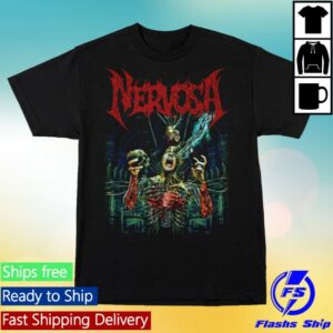 Indiemerchstore Nervosa Blind And Controlled T-Shirt