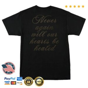 Indiemerchstore Draconian Never Again Will Our Hearts Be Healed T-Shirt