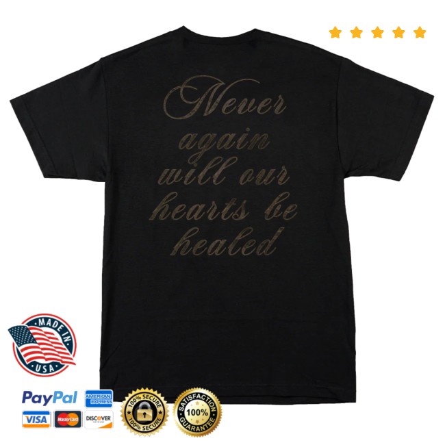 Indiemerchstore Draconian Never Again Will Our Hearts Be Healed T-Shirt Indiemerchstore Draconian Never Again Will Our Hearts Be Healed T-Shirt