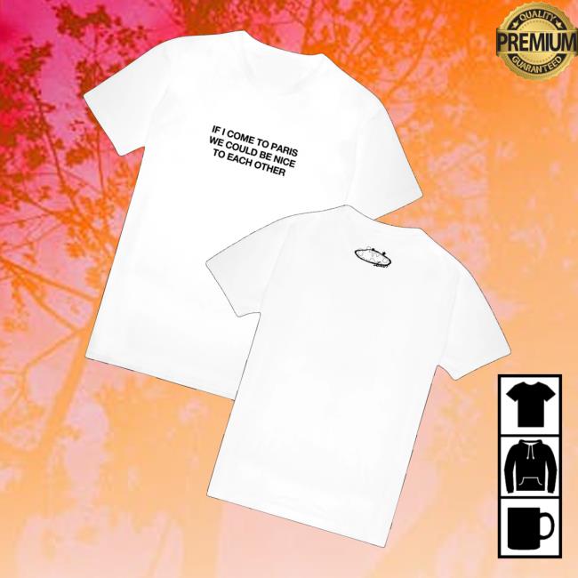 Olivia Dean Merch Store Shop Nice To Each Other Paris Tee Olivia Dean Merch Store Shop Nice To Each Other Paris Tee