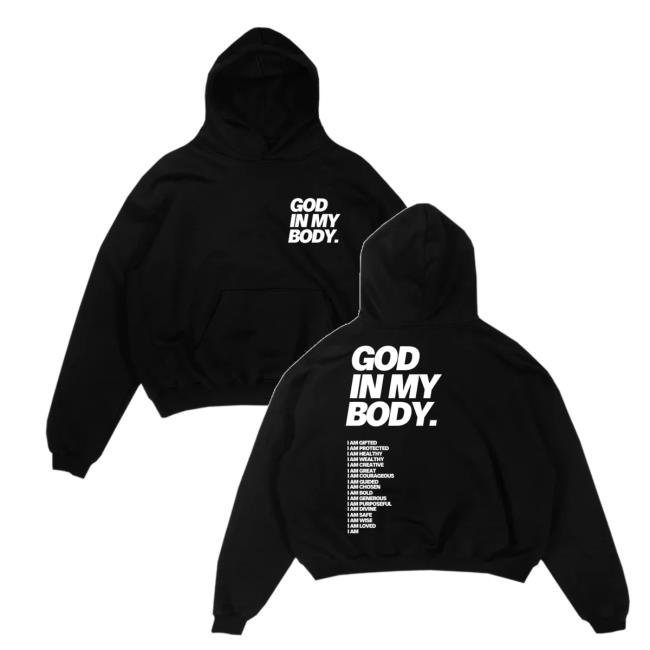 Aj Mcqueen Merch Store Shop God In My Body Hoodie Aj Mcqueen Merch Store Shop God In My Body Hoodie