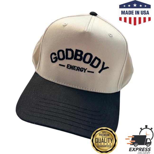 Aj Mcqueen Merch Store Shop God Body Energy Cream & Black Baseball Cap Aj Mcqueen Merch Store Shop God Body Energy Cream & Black Baseball Cap