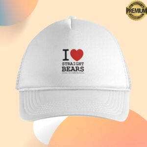 Something’s Off Pod Fourthwall Store Merch I ❤️ Straight Bears Trucker Hate