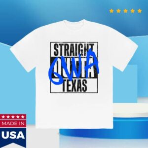 600 Entertainment Merch Store Straight Outta Texas Tee White