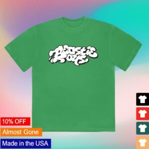 Beastie Boys Merch Store Beastie Boys Green White Graffiti T-Shirt