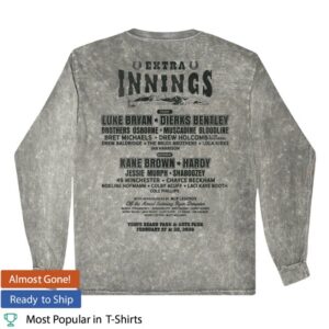 Innings Festival Store Merch Truck Lineup Long Sleeve Tee