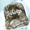 kenny Innings Festival Store Merch Script Wood Camo Trucker Hatpsd w