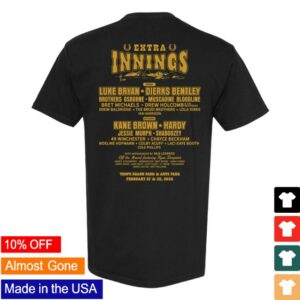 Innings Festival Store Merch Truck Lineup Tee