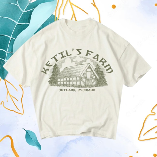 Otaku Complex Store Merch Ketil’s Farm T-Shirt Off White Otaku Complex Store Merch Ketil’s Farm T-Shirt Off White