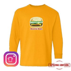 Beastie Boys Shop Merch Store Burger Longsleeve Shirt