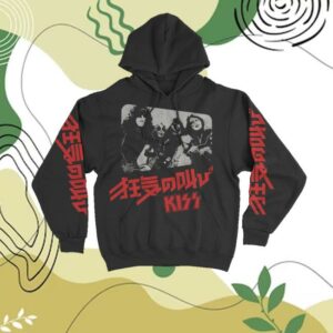 Kiss Online Shop Merch Store Shout It Loud Japan Cover Pullover Hoodie