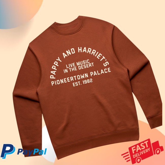 Pappy And Harriets Store Merch Parsons Crewneck Pappy And Harriets Store Merch Parsons Crewneck