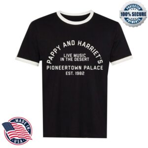 Pappy And Harriets Store Merch P&H Parsons Tee – Black