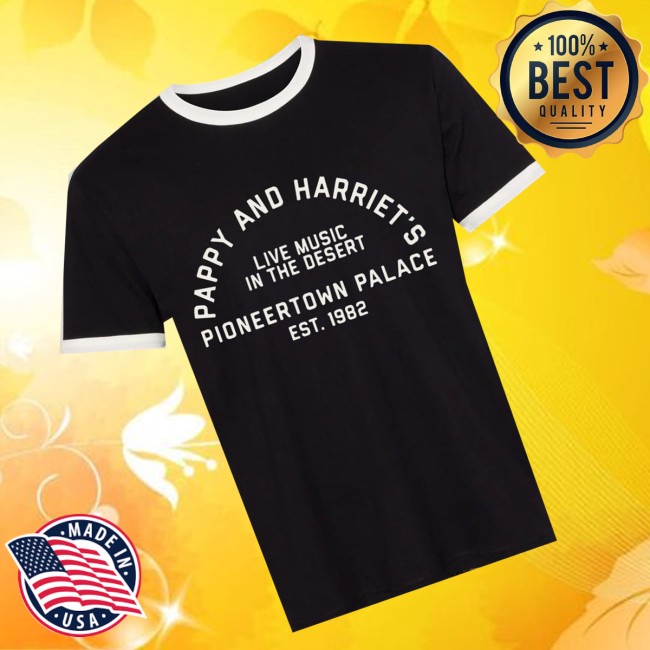 Pappy And Harriets Store Merch P&H Parsons Tee – Black Pappy And Harriets Store Merch P&H Parsons Tee – Black