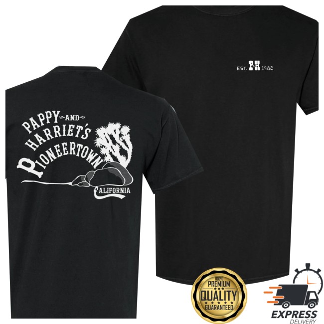 Pappy And Harriets Store Merch Desertscape Tee Black Pappy And Harriets Store Merch Desertscape Tee Black