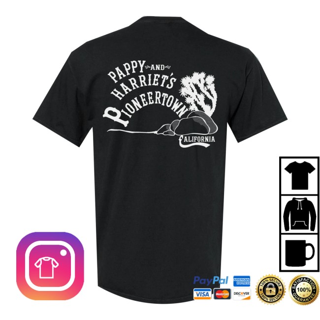 Pappy And Harriets Store Merch Desertscape Tee Black Pappy And Harriets Store Merch Desertscape Tee Black