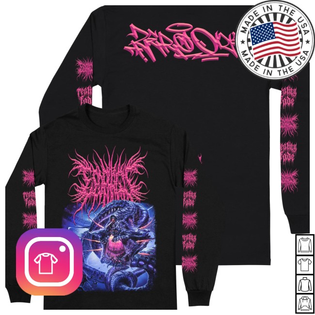 Reality Fade Merch Store Esophagus ‘Zero One’ Long Sleeve Reality Fade Merch Store Esophagus ‘Zero One’ Long Sleeve