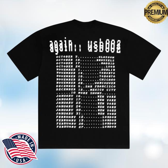 Cpfm Fred Again Merch Store Usb002 101010 Folders Tee Cpfm Fred Again Merch Store Usb002 101010 Folders Tee